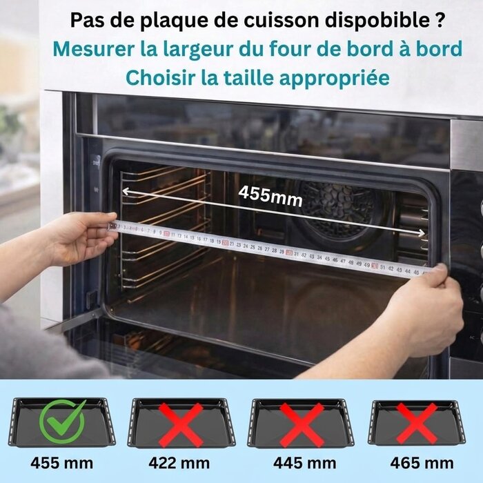Lèchefrite émaillée 45,5x37,5 cm pour four - 42% de remise