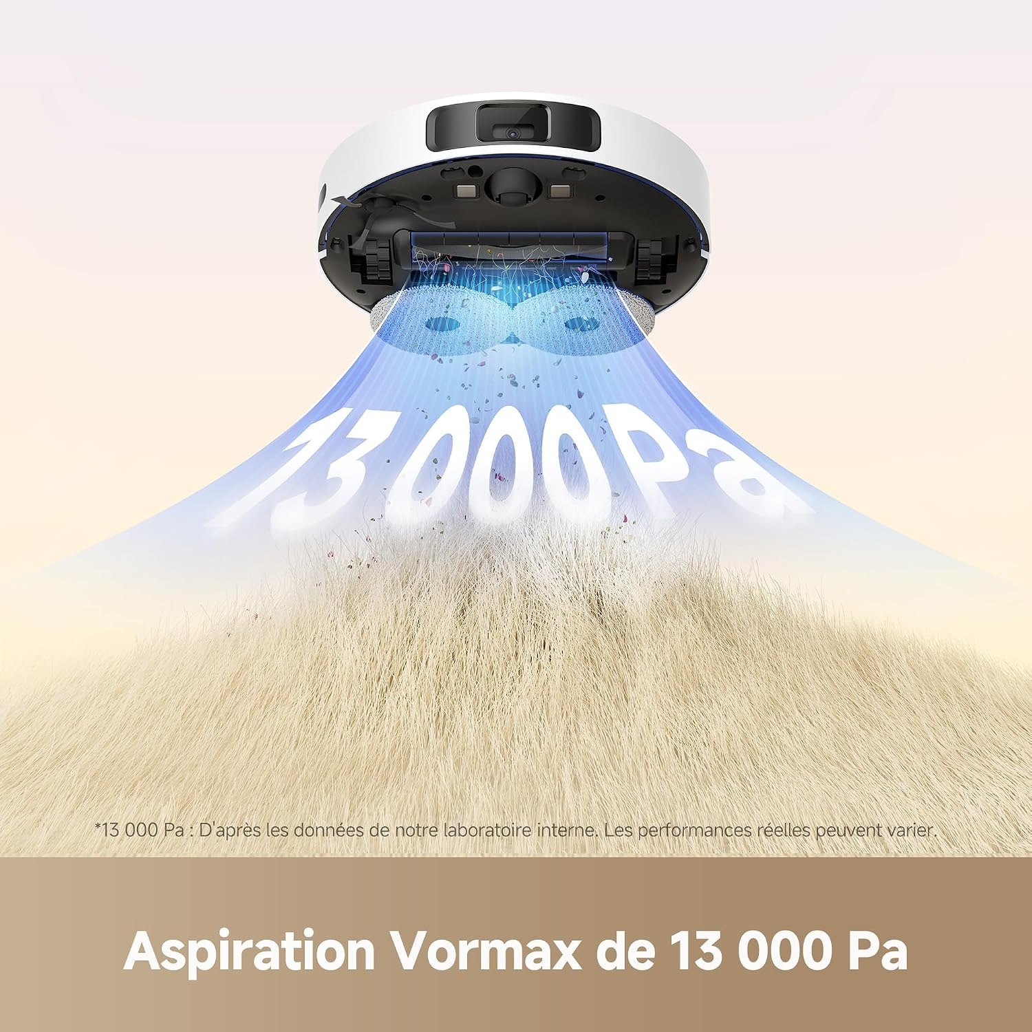 Dreame Robot aspirateur et laveur 13 000 Pa, technologie RoboSwing - 47% de remise
