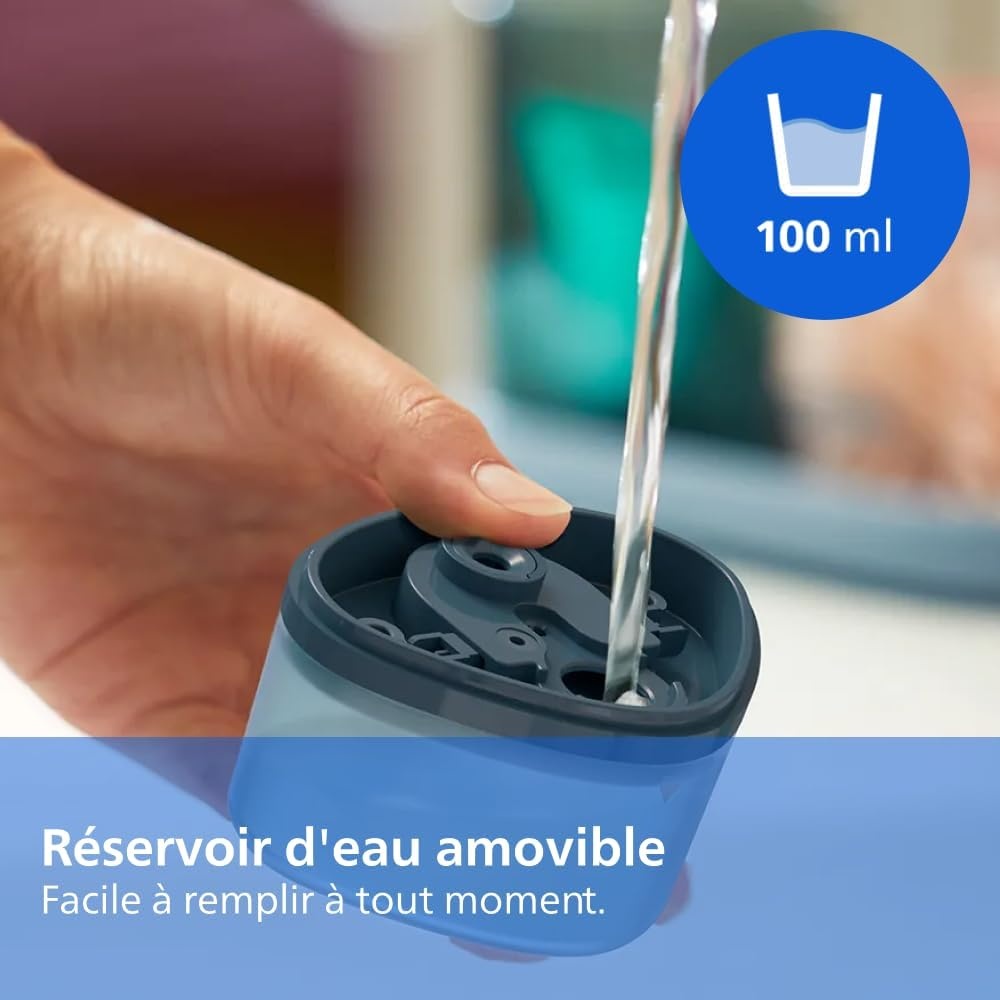 Philips Défroisseur vapeur portatif 1000W bleu - 42% de remise