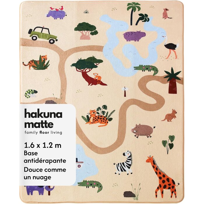 Tapis de jeu pour bébé ferme 160x120cm - 45% de remise