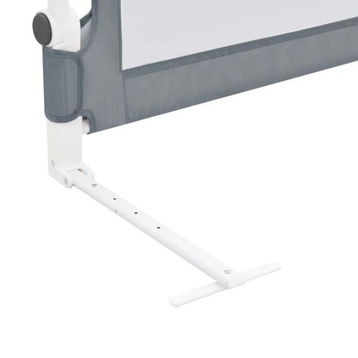 Vidaxl Barrière de lit enfant 120 cm - Gris - 38% de remise