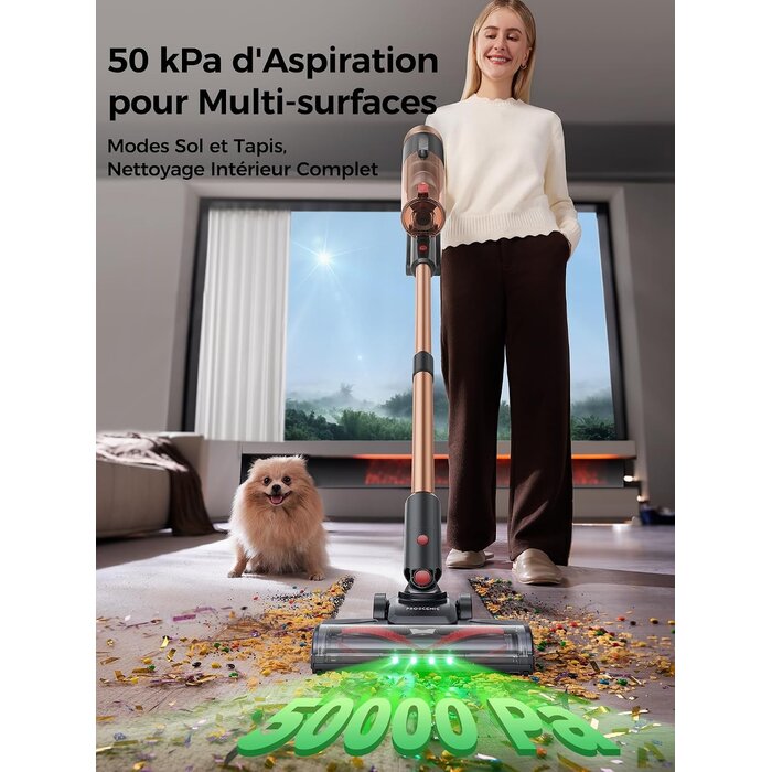 Aspirateur Balai Sans Fil Haute Performance - 34% de remise