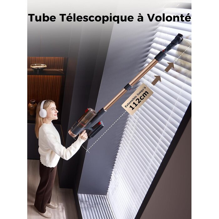Aspirateur Balai Sans Fil Haute Performance - 34% de remise
