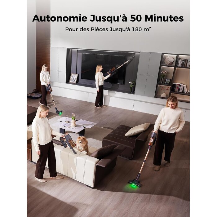 Aspirateur Balai Sans Fil Haute Performance - 34% de remise