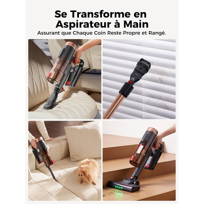 Aspirateur Balai Sans Fil Haute Performance - 34% de remise