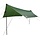 Auvent de camping 460x305x210 cm vert - 39% de remise