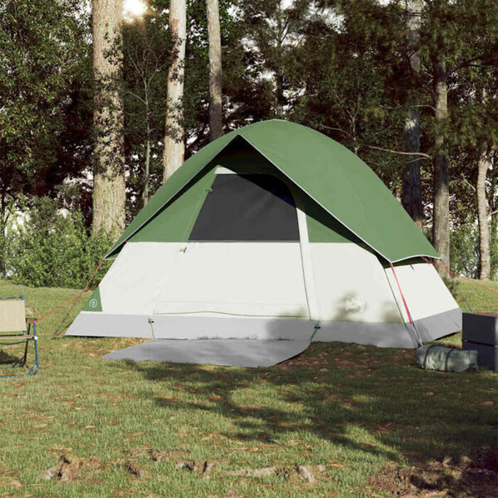 Vidaxl Tente dôme 3 places imperméable - Verte - 40% de remise
