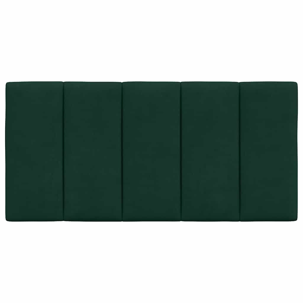 Vidaxl Coussin de tête de lit 100 cm velours vert foncé - 39% de remise
