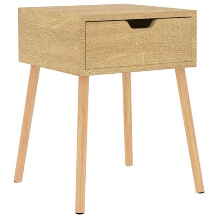Vidaxl Table de chevet chêne sonoma - 40x40x56 cm - 40% de remise