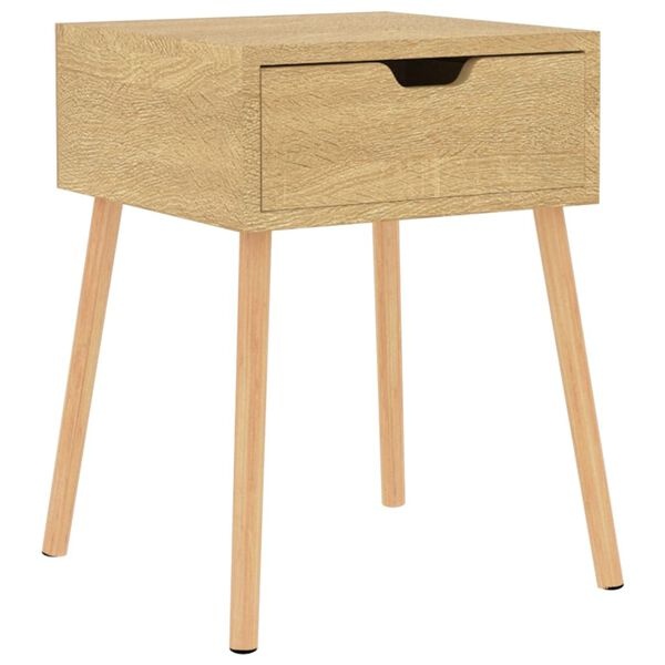 Vidaxl Table de chevet chêne sonoma - 40x40x56 cm - 40% de remise
