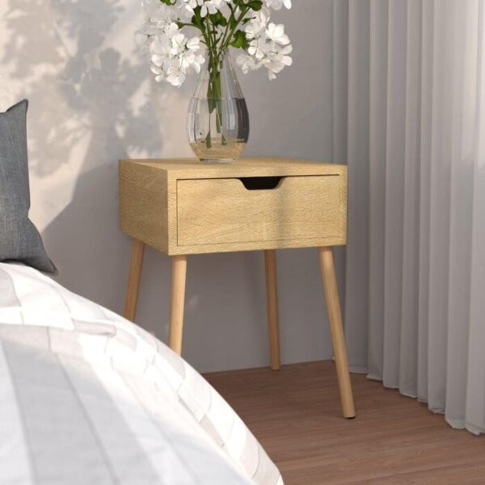 Vidaxl Table de chevet chêne sonoma - 40x40x56 cm - 40% de remise