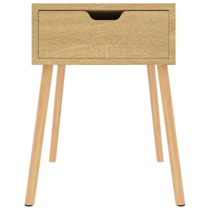 Vidaxl Table de chevet chêne sonoma - 40x40x56 cm - 40% de remise