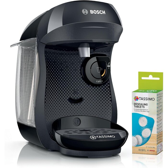 Bosch Machine à café automatique compacte 1400W - Noir - 39% de remise