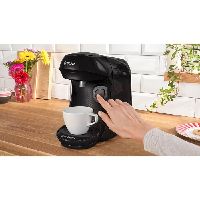 Bosch Machine à café automatique compacte 1400W - Noir - 39% de remise