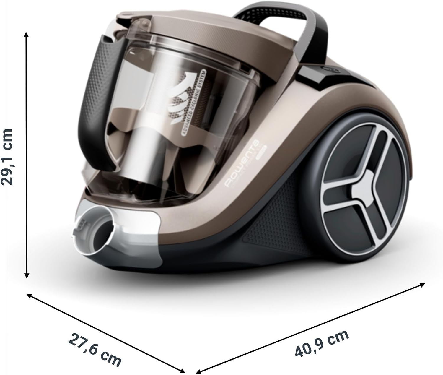 Aspirateur sans sac 900W spécial poils d'animaux Bronze - 41% de remise