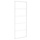 Porte-serviettes mural en acier blanc 45x10x115 cm - 42% de remise