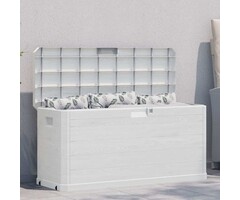 Vidaxl Coffre de jardin 280 L gris clair - 40% de remise