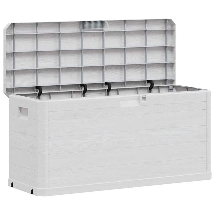 Vidaxl Coffre de jardin 280 L gris - 42% de remise - Déballé