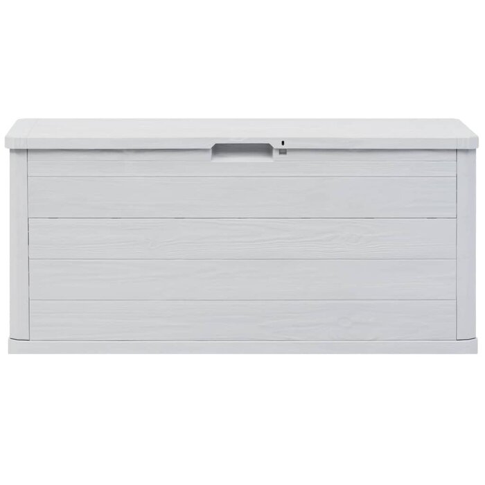 Vidaxl Coffre de jardin 280 L gris - 42% de remise - Déballé