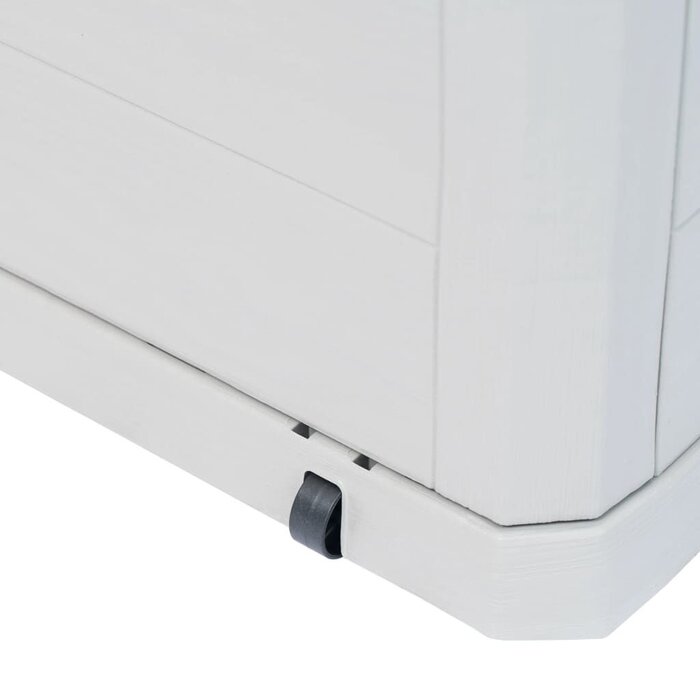 Vidaxl Coffre de jardin 280 L gris - 42% de remise - Déballé