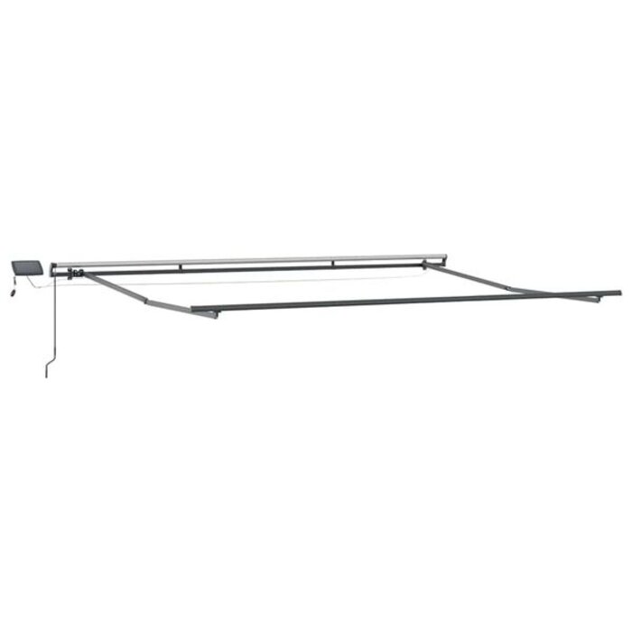Vidaxl Store banne manuel anthracite 4,5 x 2,5 m - 41% de remise