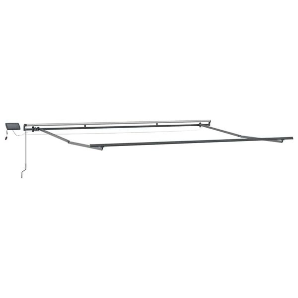 Vidaxl Store banne manuel anthracite 4,5 x 2,5 m - 41% de remise