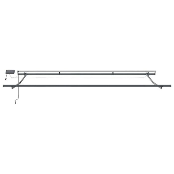 Vidaxl Store banne manuel anthracite 4,5 x 2,5 m - 41% de remise