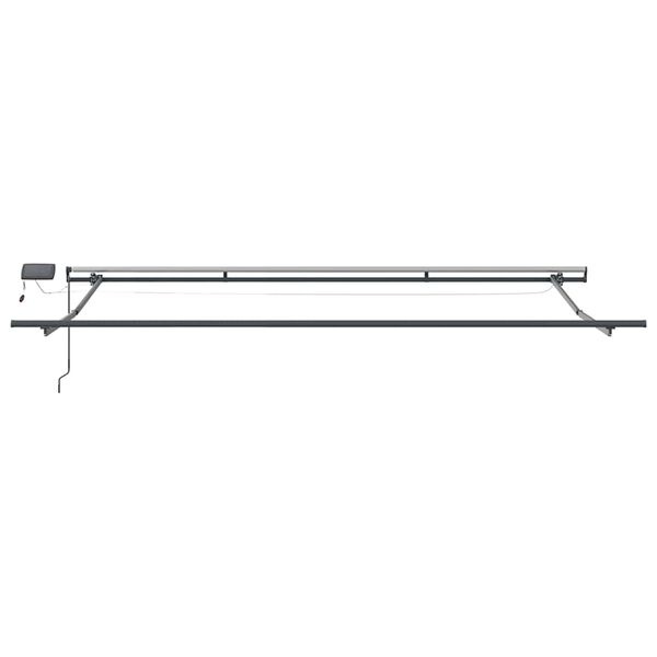 Vidaxl Store banne manuel anthracite 4,5 x 2,5 m - 41% de remise