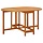 Table de jardin ovale en acacia massif - 130x90 cm - 41% de remise