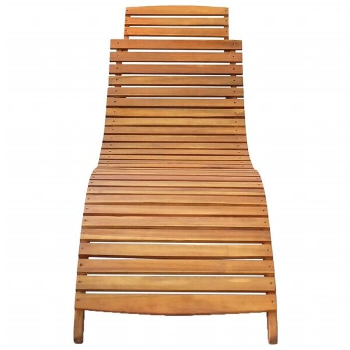 Vidaxl Bain de soleil en bois d'acacia massif - 41% de remise