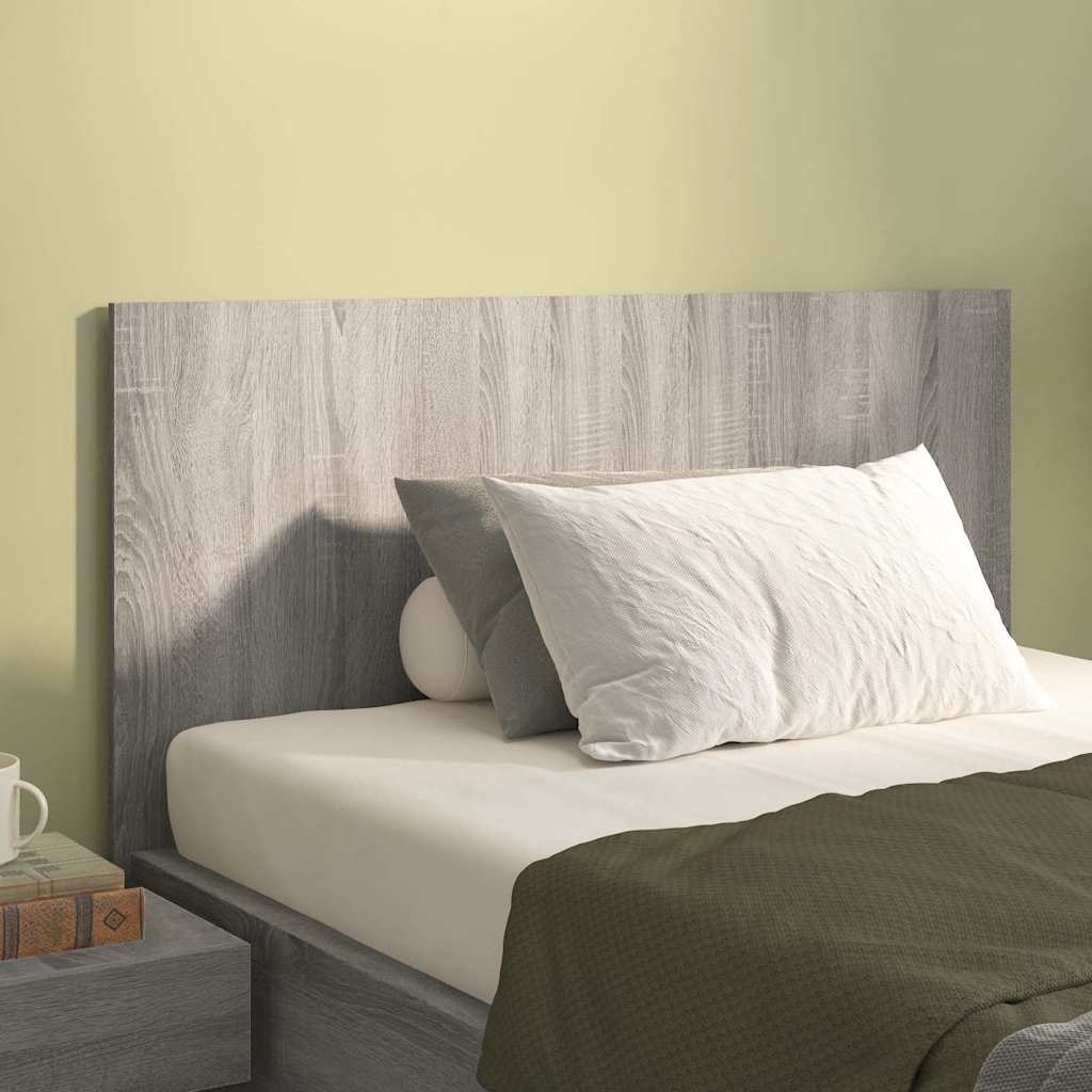 Vidaxl Tête de lit bois gris chêne 120x80 cm - 37% de remise