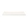 Plateau de bureau en bois de pin massif blanc 100x60 cm - 40% de remise