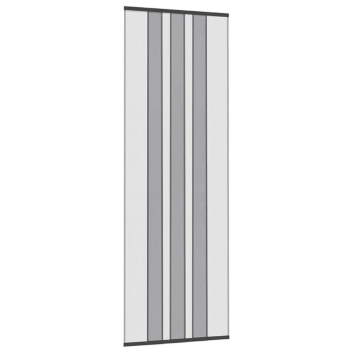 Vidaxl Moustiquaire de porte en polyester noir - 36% de remise