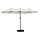 Parasol double 449x245 cm blanc sable - 41% de remise