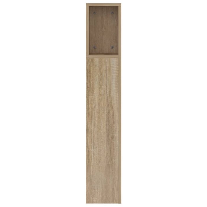 Vidaxl Tête de lit avec étagère - 160 cm - Chêne sonoma - 40% de remise