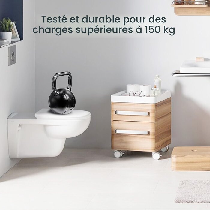 Amazon Abattant WC Ovale Soft-Close - Blanc - 45x37 cm - 36% de remise