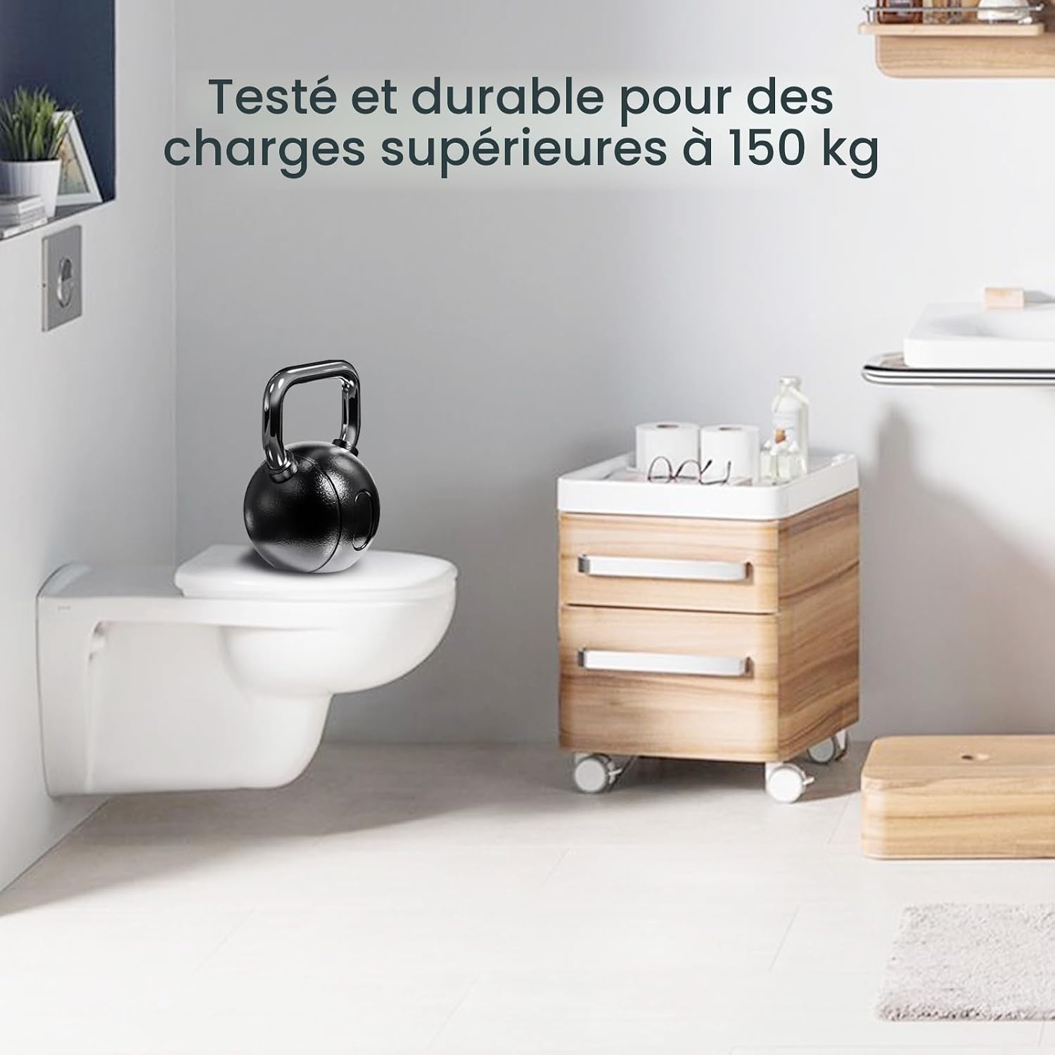 Amazon Abattant WC Ovale Soft-Close - Blanc - 45x37 cm - 36% de remise