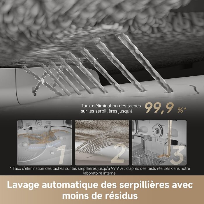Dreame Robot Aspirateur X50 Ultra - 20 000 Pa - Franchissement 6cm - 42% de remise