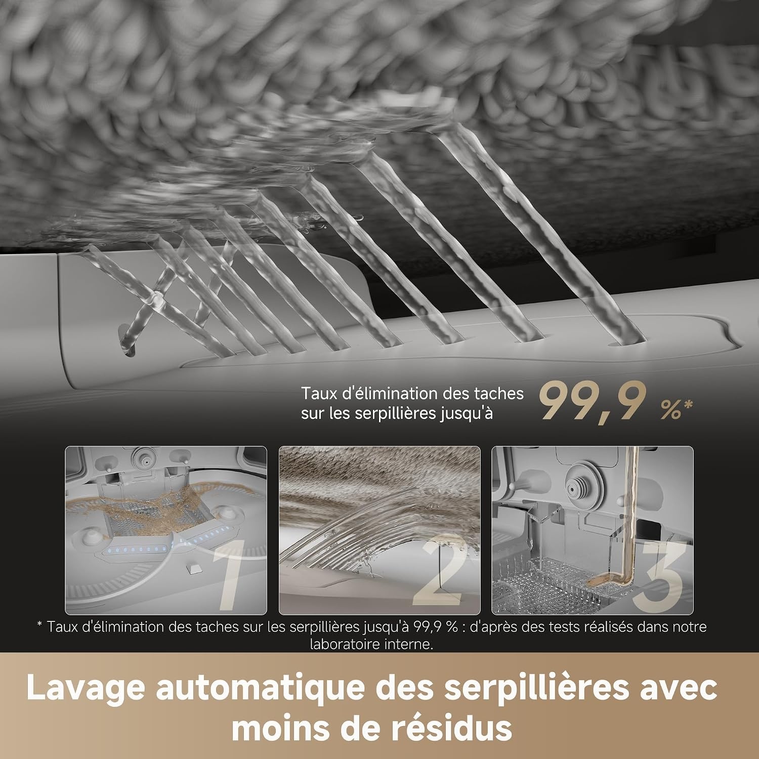 Dreame Robot Aspirateur X50 Ultra - 20 000 Pa - Franchissement 6cm - 42% de remise
