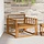 Lot de 2 accoudoirs en bois d'acacia massif - 37% de remise