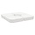 Set de 4 dalles de lestage pour parasol - Blanc - 100 kg - 40% de remise