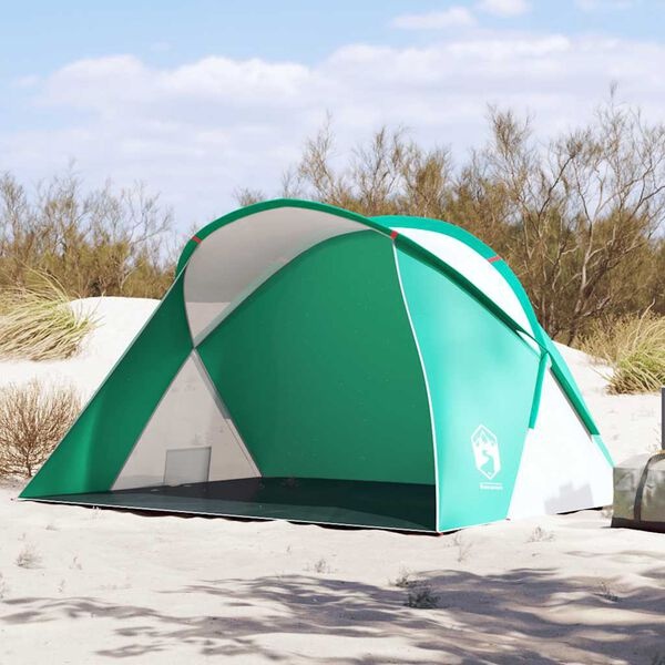 Vidaxl Tente de plage pop-up 2 places vert mer - 39% de remise