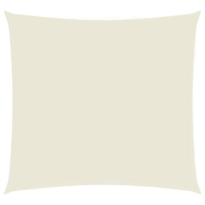 Vidaxl Voile d'ombrage carrée 3,6x3,6 m crème - 39% de remise