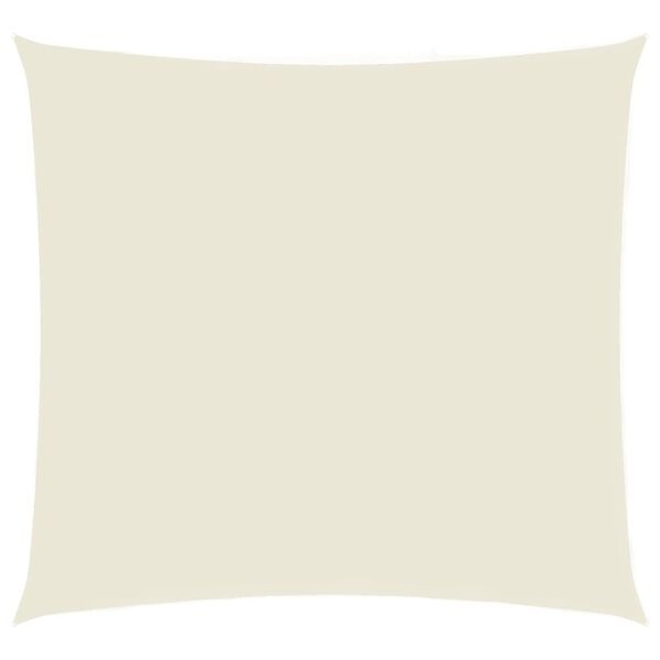 Vidaxl Voile d'ombrage carrée 3,6x3,6 m crème - 39% de remise