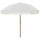 Parasol de plage rond gris et blanc - 39% de remise