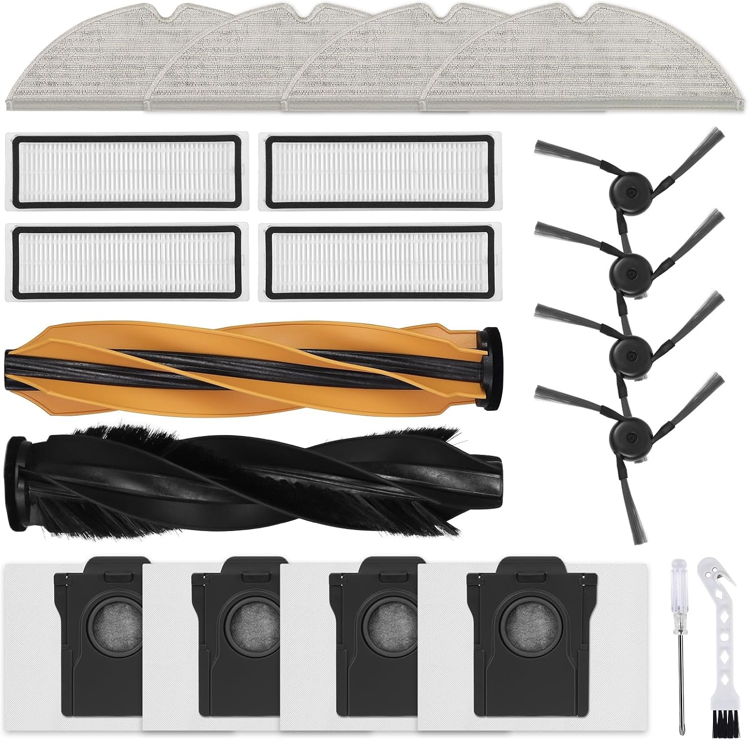Dreame Lot de 12 sacs aspirateur robot compatibles Dreame & Mova - 34% de remise