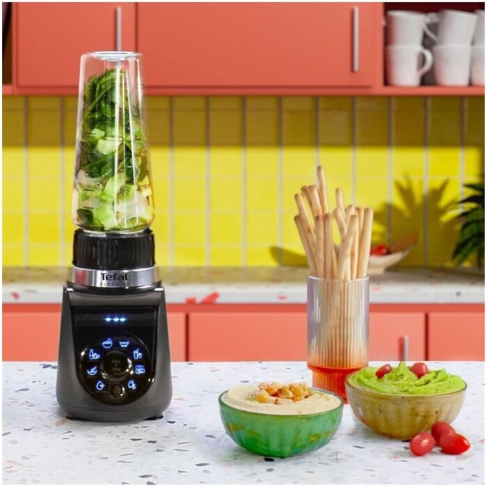 Mini blender 1000W 700ml - Bleu boréal - 40% de remise