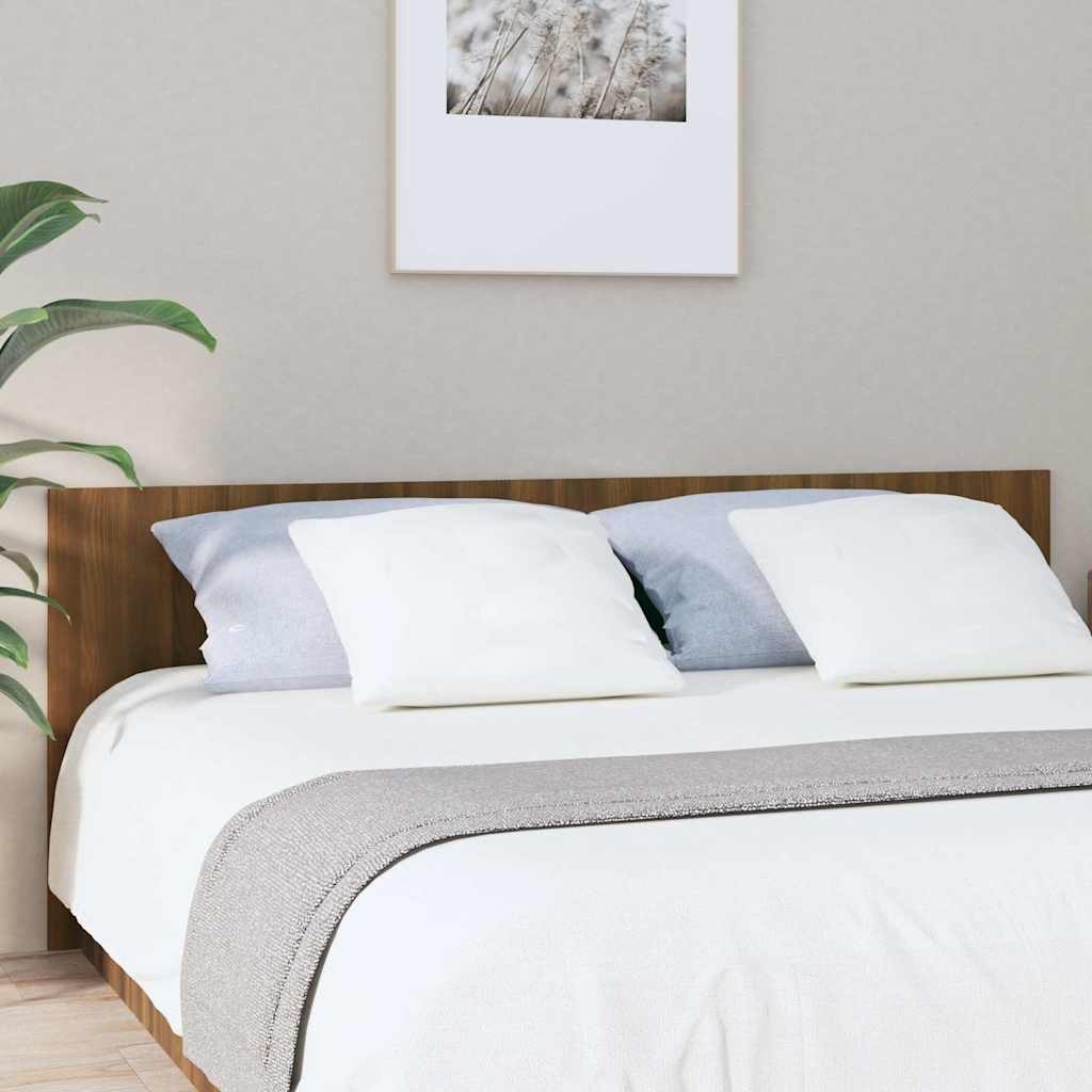 Vidaxl Tête de lit en bois chêne marron 200x80cm - 40% de remise