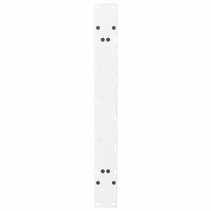 Vidaxl Pieds de table en A - Acier blanc - 100 cm - 40% de remise