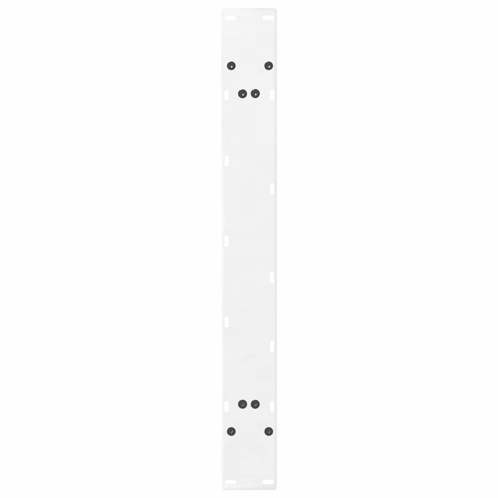 Vidaxl Pieds de table en A - Acier blanc - 100 cm - 40% de remise